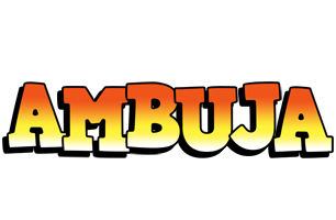 Ambuja sunset logo