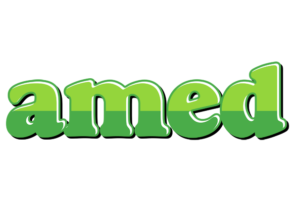 Amed apple logo