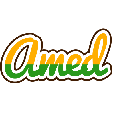 Amed banana logo