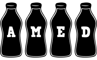 Amed bottle logo