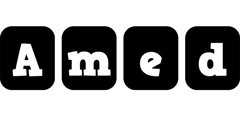 Amed box logo
