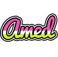 Amed candies logo