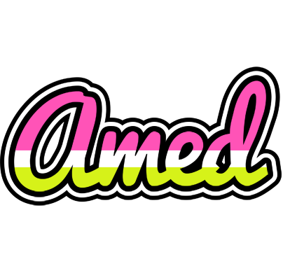 Amed candies logo