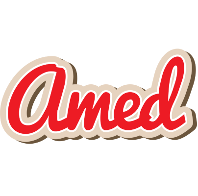 Amed chocolate logo