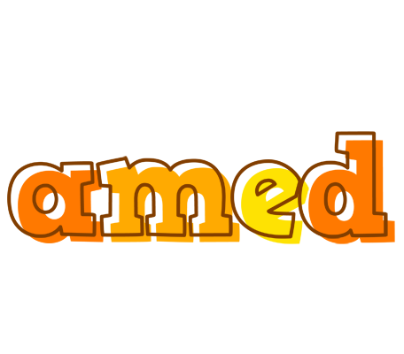 Amed desert logo