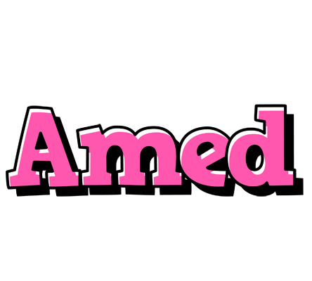 Amed girlish logo