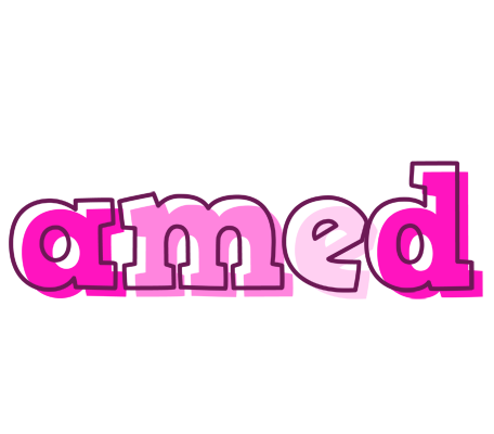 Amed hello logo