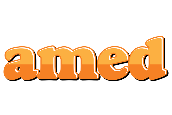 Amed orange logo