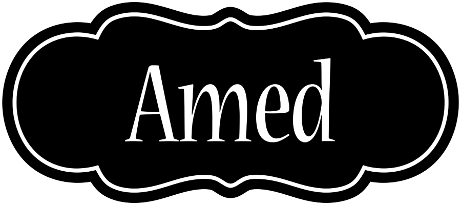 Amed welcome logo