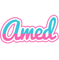 Amed woman logo