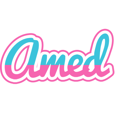 Amed woman logo