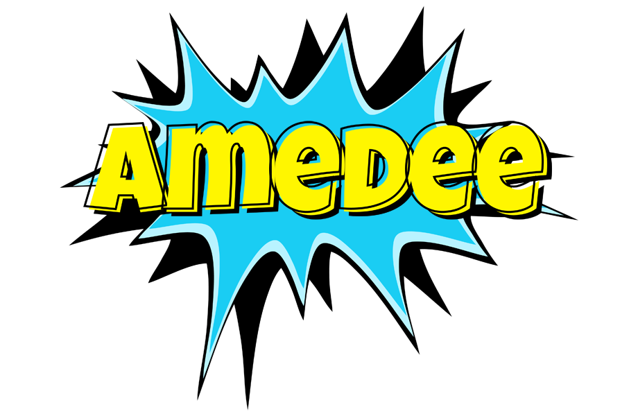 Amedee amazing logo