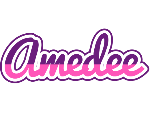 Amedee cheerful logo