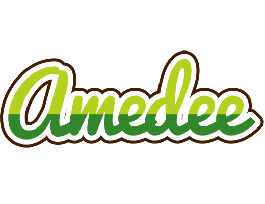 Amedee golfing logo