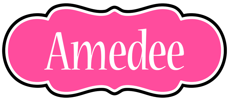 Amedee invitation logo