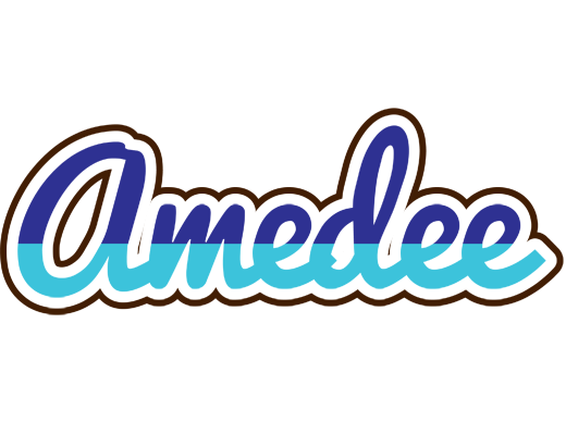 Amedee raining logo