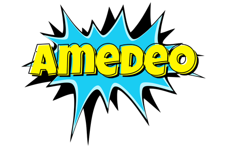 Amedeo amazing logo