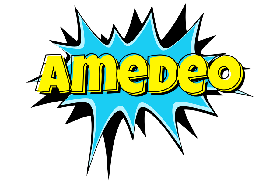 Amedeo amazing logo
