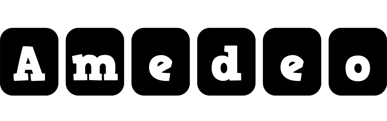 Amedeo box logo