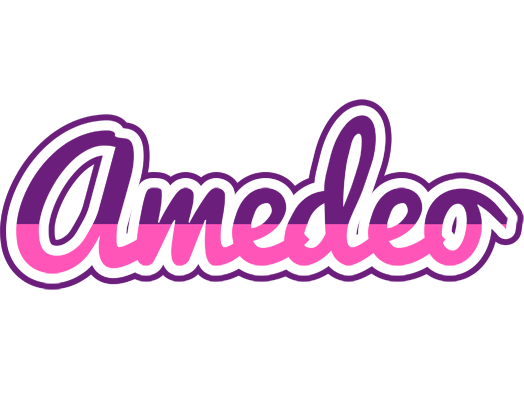 Amedeo cheerful logo