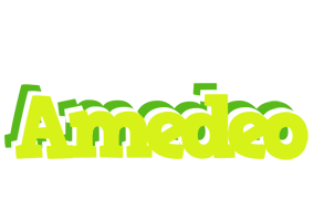 Amedeo citrus logo