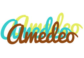 Amedeo cupcake logo