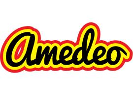 Amedeo flaming logo