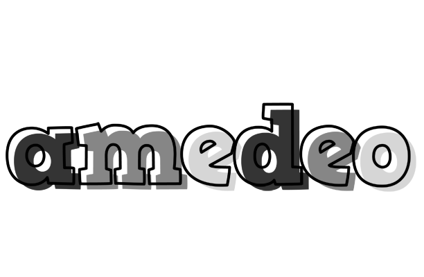 Amedeo night logo