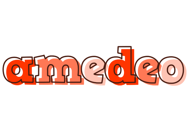 Amedeo paint logo