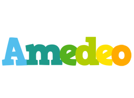 Amedeo rainbows logo