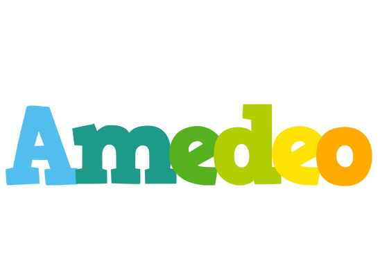 Amedeo rainbows logo