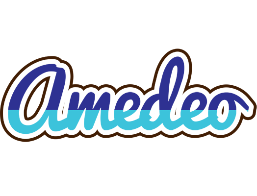 Amedeo raining logo
