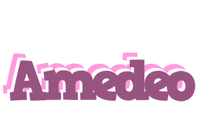 Amedeo relaxing logo