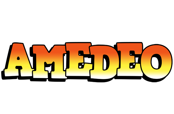 Amedeo sunset logo