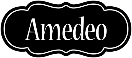 Amedeo welcome logo