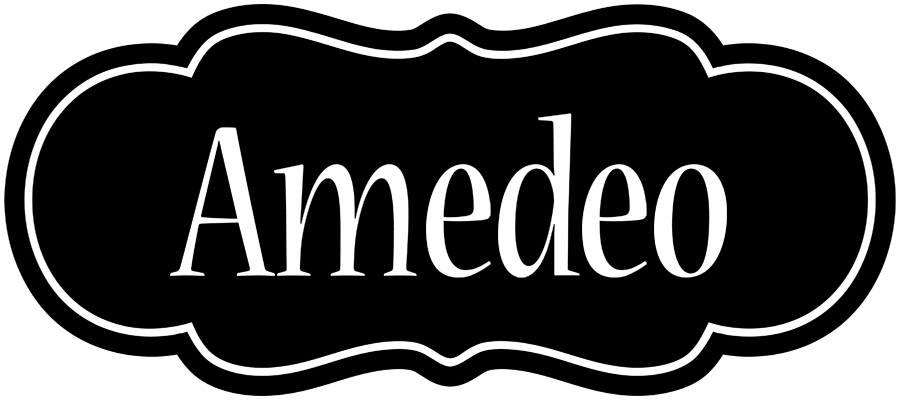 Amedeo welcome logo