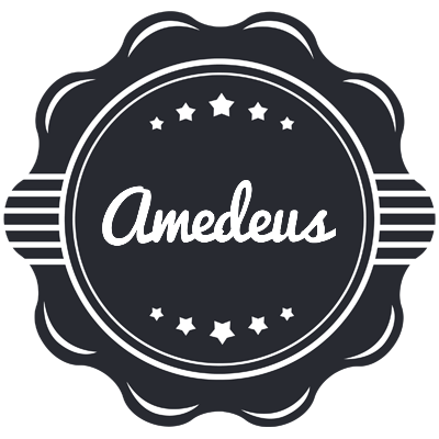 Amedeus badge logo