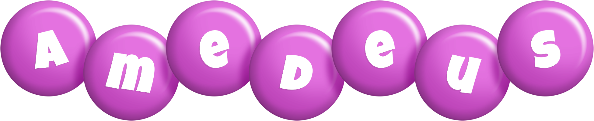 Amedeus candy-purple logo