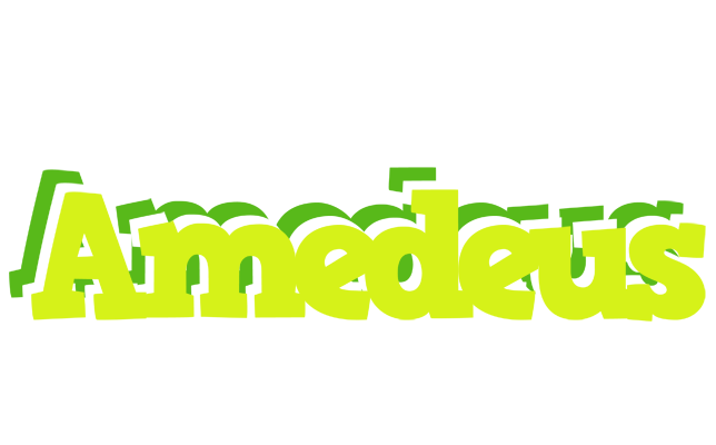 Amedeus citrus logo