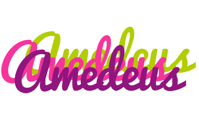 Amedeus flowers logo