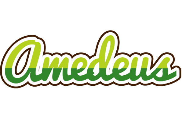 Amedeus golfing logo