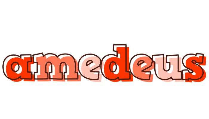Amedeus paint logo