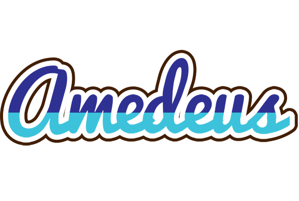 Amedeus raining logo