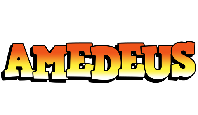 Amedeus sunset logo