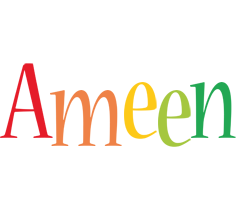 Ameen birthday logo