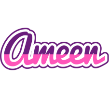 Ameen cheerful logo