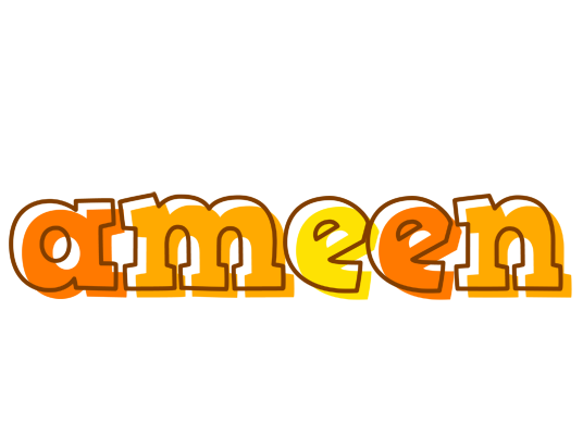 Ameen desert logo