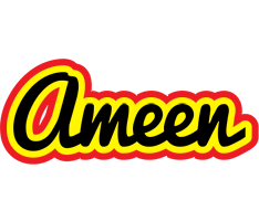 Ameen flaming logo