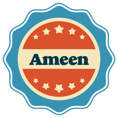 Ameen labels logo