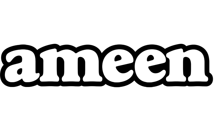 Ameen panda logo